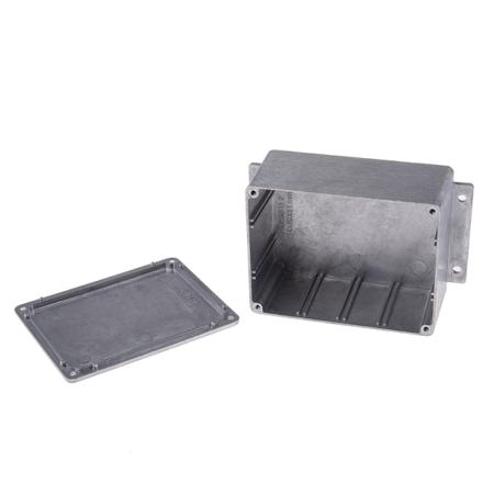 517-3721 Aluminium Enclosure, Shielded, Flanged, 139.8 x 89.7 x 55.2mm
