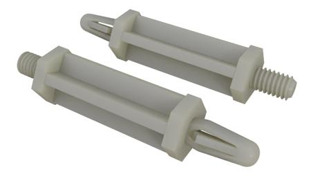 304-262 RS PRO Nylon Circuit Board Support for 4mm PCB Hole
