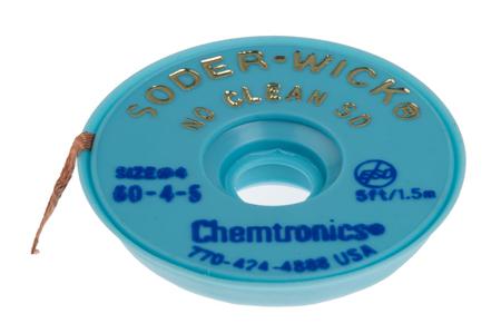 60-4-5 Chemtronics 1.5m No Clean Desoldering Braid, Width 2.8mm