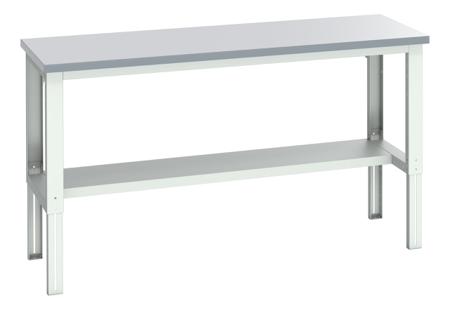 41003666-16V Bott 41003666.16V Sheet Steel Workbench, 350kg Max Load, Adjustable Height, 740 → 1140mm x 750mm x 200mm