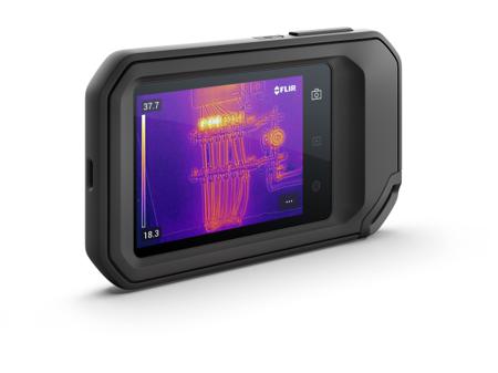 FLIR-C5--incl--Wi-Fi- FLIR FLIR C5 Thermal Imaging Camera, Temp Range: -20 → +400 °C 160 x 120pixel Detector Resolution