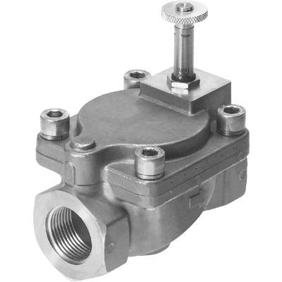 VZWM-L-M22C-N34-F5-R1 Festo 2/2-Way, Closed, Monostable Pneumatic Solenoid Valve - Electrical NPT 3/4 VZWM Series