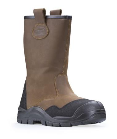 9PYRO47 Coverguard PYROPE Brown Composite Toe Capped Unisex Safety Boot, UK 12, EU 47