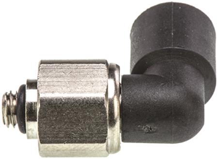 3189-04-19 Legris Rotary Adapter, M5 x 0.8 Male, Push In 4 mm