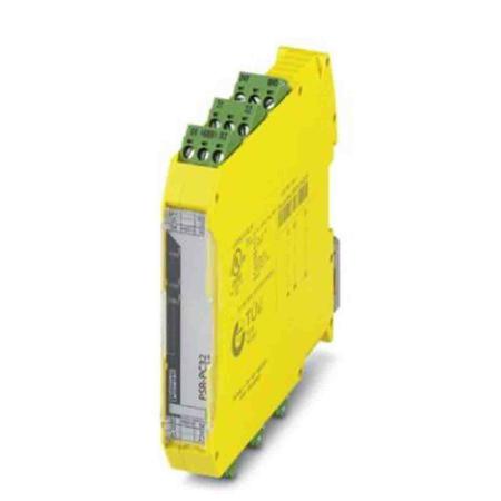 2700581 Phoenix Contact 24 V dc Safety Relay Dual Channel With 2 Safety Contacts  and None Auxiliary Contact