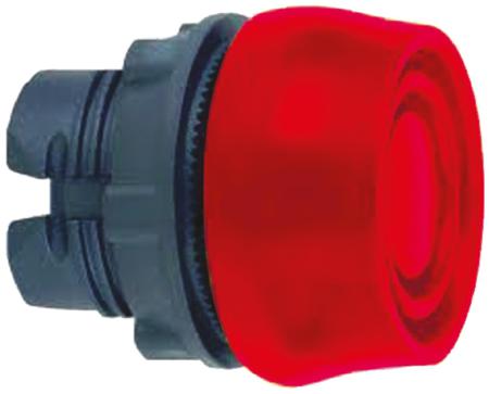 ZB5AP4S Schneider Electric XB5 Series, Red Push Button Head, Spring Return, 22mm Cutout