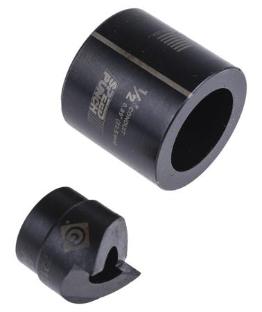 52055433 Greenlee , 1 Piece Punch and Die Set With Punch & Die PG 16 (22.5 mm), 22.5mm