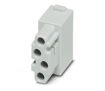 1417370 Phoenix Contact Heavy Duty Power Connector Module, 1.5A, Female,  HC-M-04 Series, 4 Contacts