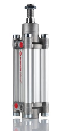 PRA-802050-M-80 Norgren Pneumatic Piston Rod Cylinder - 50mm Bore, 80mm Stroke, PRA/802000/M Series, Double Acting