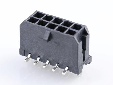 430451015 Molex Micro-Fit 3.0 Series Vertical Surface Mount PCB Header, 10 Contact(s), 3mm Pitch, 2 Row(s)