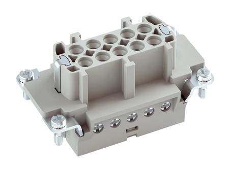 457-187 RS PRO Heavy Duty Power Connector, 10A, Female, 10 Contacts