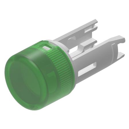 18-932.5 Indicator Lens Round Style, Green, 7.5 diameter