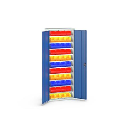 16926401.11 Bott 2 Door Sheet Steel Cupboard, 800 x 350 x 2000mm