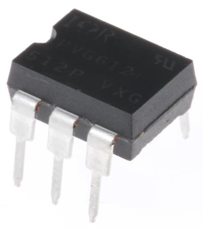 PVG612PBF Infineon 2 A SPNO Solid State Relay, AC/DC, PCB Mount MOSFET, 60 V Maximum Load