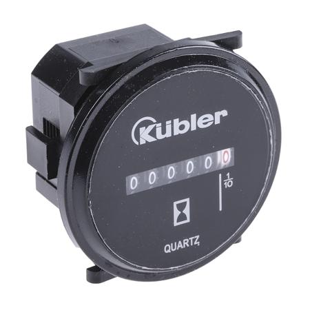 0.135.200.373 Kubler HR 76.2 Hour Meter, 6 Digit, 10 → 80 V dc