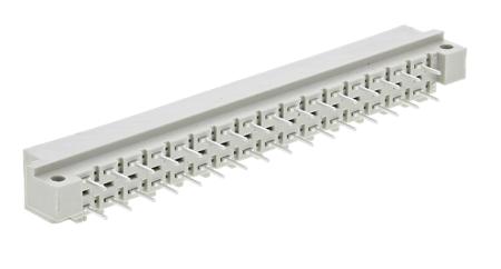 09041326922 Harting 09 04 32 Way 5.08mm Pitch, Type D Class C2, 2 Row, Straight DIN 41612 Connector, Plug