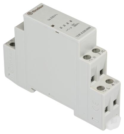 13-81-8-230-0000 Finder SPNO Non-Latching Relay DIN Rail, 230V ac Coil, 16 A