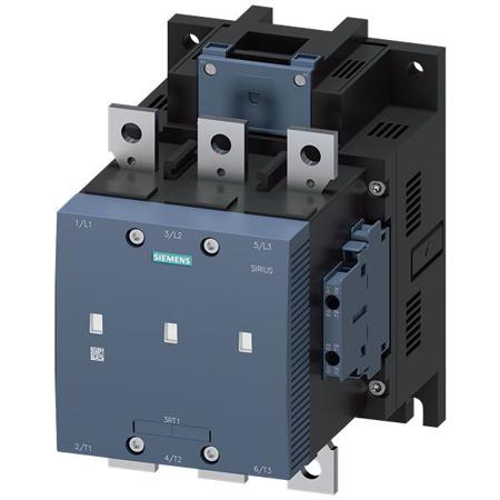 3RT1264-6AF36 Siemens 3RT12 Contactor, 110-127 V Coil, 3-Pole, 225 A, 315 kW, 2 NO + 2 NC, 1 kV