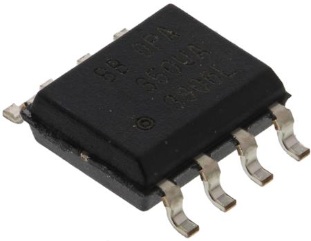 OPA350UA  Texas Instruments, Operational Amplifier, 38 MHz, 8-Pin 5.5 V SOIC