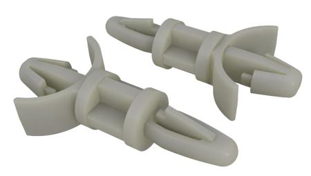 304-304 RS PRO Nylon Locking Support Post for 4.75mm PCB Hole