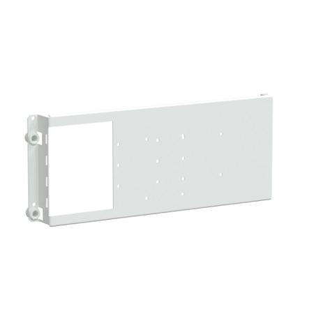 LVS03143 Schneider Electric PrismaSeT Series RAL 9003 Sheet Steel Mounting Plate, 150mm H, 600mm W for Use with ComPact