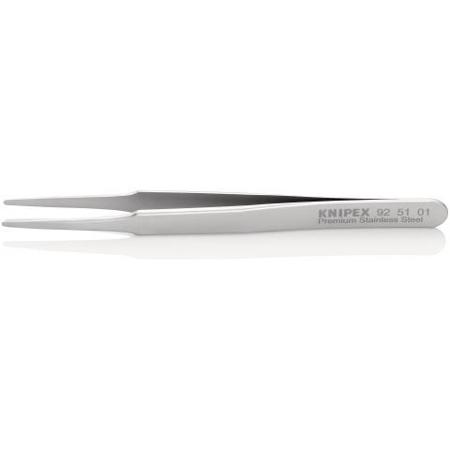 92 51 01 Knipex 120 mm, Stainless Steel, Smooth, Tweezer