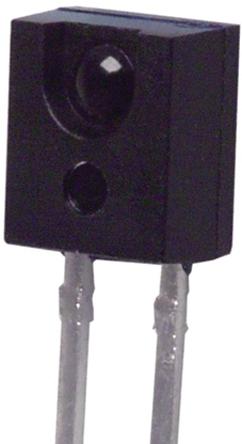 QSE113  onsemi, 25 ° IR Phototransistor, Through Hole 2-Pin Side Looker package