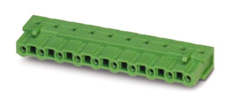 1828692 Phoenix Contact, 7.62mm Pitch, COMBICON Control, 4 Way, Right Angle, Pluggable Terminal Block, Inverted Header, Through