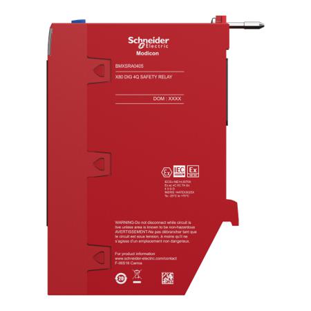 BMXSRA0405 Schneider Electric X80 Series Output Module for Use with M580 and M340 Automation Platforms, Relay