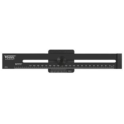 336233 Vogel 400mm Steel Metric Ruler