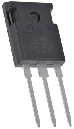 IXFH30N50Q3 IXYS Type N-Channel MOSFET, 30 A, 500 V Enhancement, 3-Pin TO-247