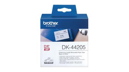 DK-44205 Brother DK Black on White Label, 30.48 mm Length, 62 mm Width