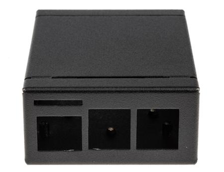 14891110 nVent SCHROFF Metal  Case for use with Raspberry Pi 2, Raspberry Pi 3 in Black