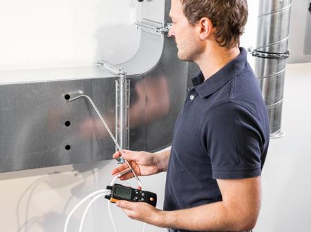 0563-1512 Testo Differential Manometer With 2 Pressure Port/s, Max Pressure Measurement 200mbar