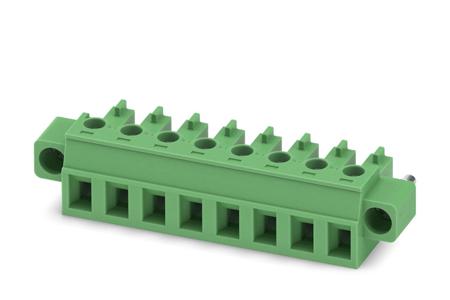 1847437 Phoenix Contact, 5.08mm Pitch, MC 1.5/10-STF-5.08, 10 Way, , Pluggable Terminal Block, Plug, Cable Mount, Screw