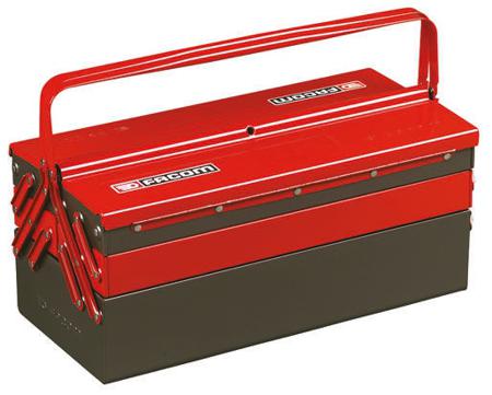 BT.13GPB Facom Metal Tool Box, 560 x 220 x 238mm