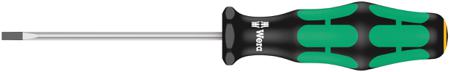 05110001001 Wera Slotted  Screwdriver, 3 mm Tip, 80 mm Blade, 161 mm Overall