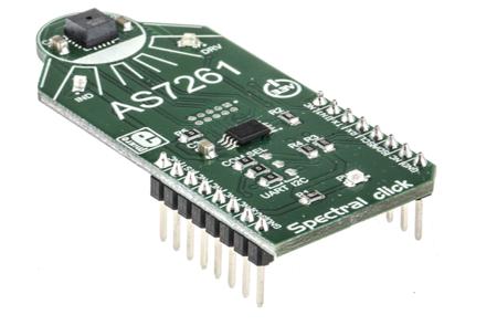 MIKROE-2972 MikroElektronika for AT25SF041, AS7261 LED Drivers