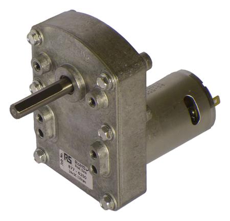 UBD1105 Mellor Electric, 24 V dc, 0.67 Nm, Brushed DC Geared Motor, Output Speed 125 rpm