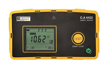 P01127012 Chauvin Arnoux CA 6422 Earth & Ground Resistance Tester CAT IV 600 V