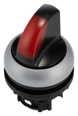 216825-M22-WRLK-R Eaton M22 Selector Switch - 2 Position, Latching, 23mm cutout