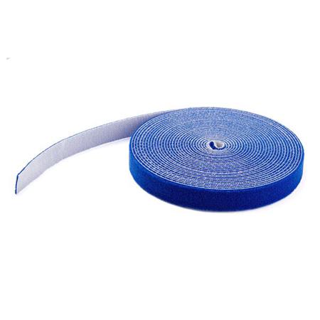 HKLP50BL StarTech.com Cable Ties, Hook and Loop, 50ft x 17.78 mm, Blue Nylon, Pk-1