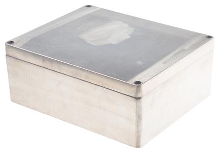 760-8954 RS PRO Silver Die Cast Aluminium Enclosure, IP66, Silver Lid, 280 x 230 x 110mm