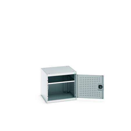 40019118-16V Bott 1 Door Sheet Steel Floor Standing Cupboard, 650 X 650 X 600mm