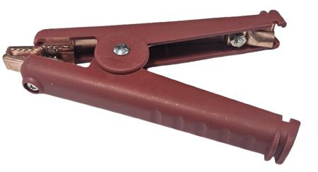 286-446 RS PRO Crocodile Clip Crocodile Clip Connection, Copper Contact, 300A, Red