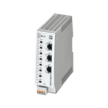 1278397 Phoenix Contact FL SWITCH Series DIN Rail Mount Ethernet Switch, 3 RJ45 Ports, 1000Mbit/s Transmission, 24V