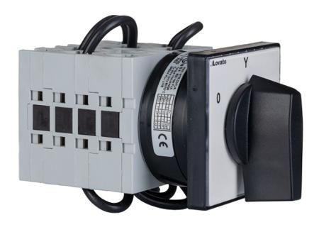 GX3212U Lovato 15 kW Star Delta Starter, 440 V, 2 Phase, IP20, IP65