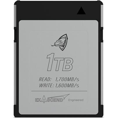 EXPC3E001TBI Exascend  CFexpress Type B 1 TB 3D TLC Compact Flash Card