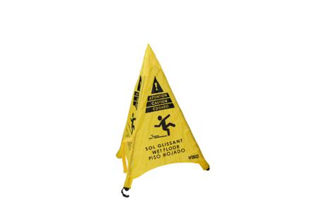 226-7853 RS PRO General Hazard Hazard Warning Sign (French/English/Spanish)