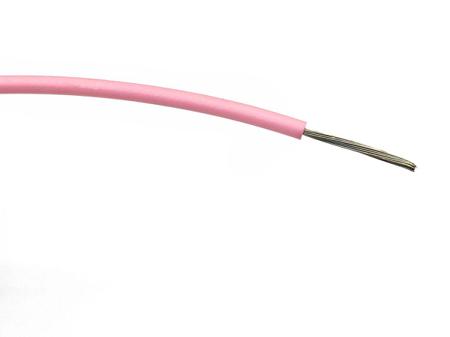 267-5812 Pink 0.75 mm² Hook Up Wire, 24/0.2 mm, 100m, PVC Insulation